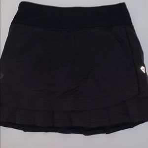 Ivivva Ruffles and Pleated Black Skirt